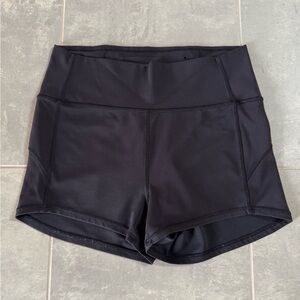 Black Lululemon In Movement Short